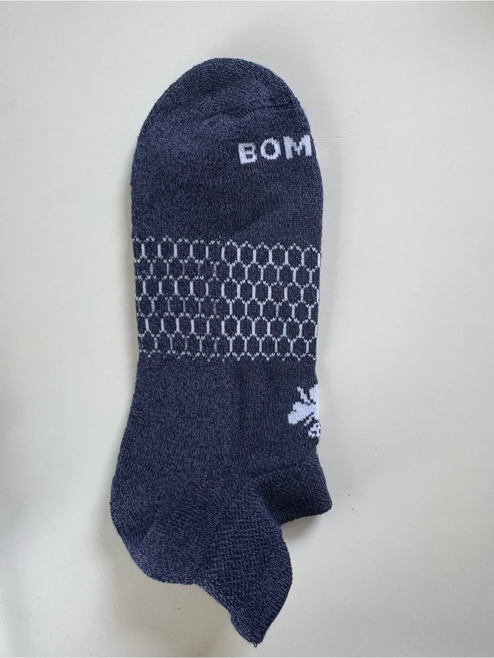 Bombas 8 Pack Navy Cushioned Ankle Socks Size M